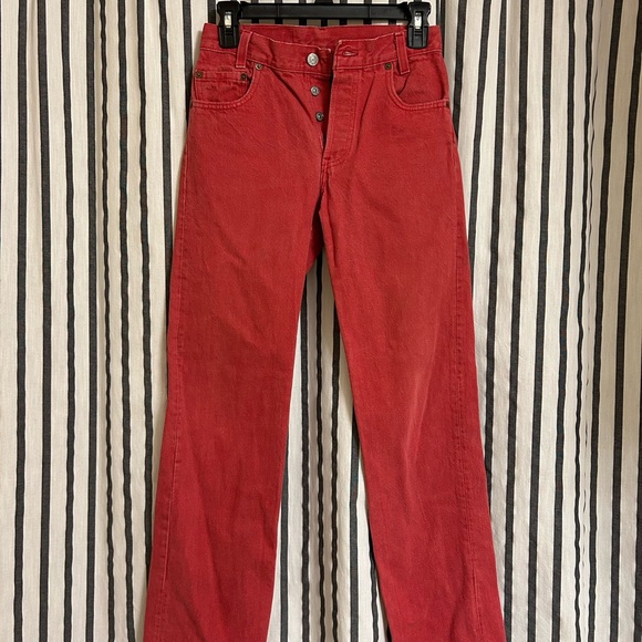 Red Levi’s - Picture 3 of 4